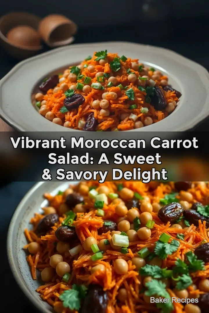 Vibrant Moroccan Carrot Salad: A Sweet & Savory Delight