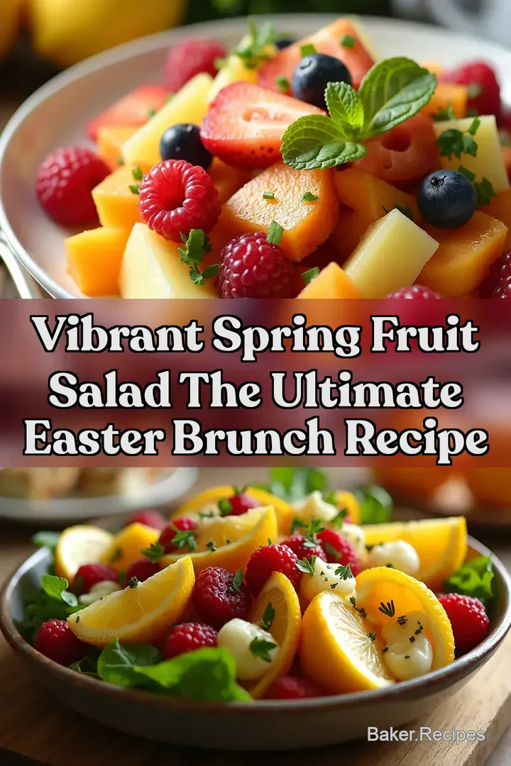 Vibrant Spring Fruit Salad The Ultimate Easter Brunch Recipe
