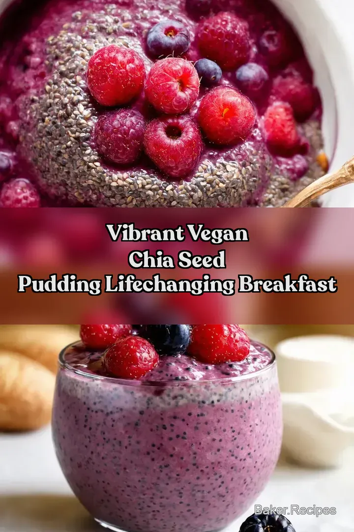 Vibrant Vegan Chia Seed Pudding LifeChanging Breakfast