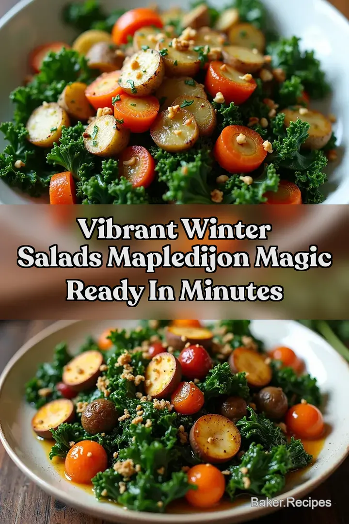 Vibrant Winter Salads MapleDijon Magic Ready in Minutes