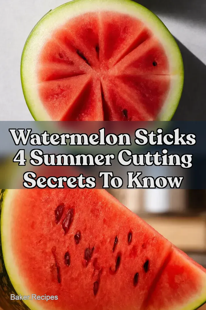 Watermelon Sticks 4 Summer Cutting Secrets to Know