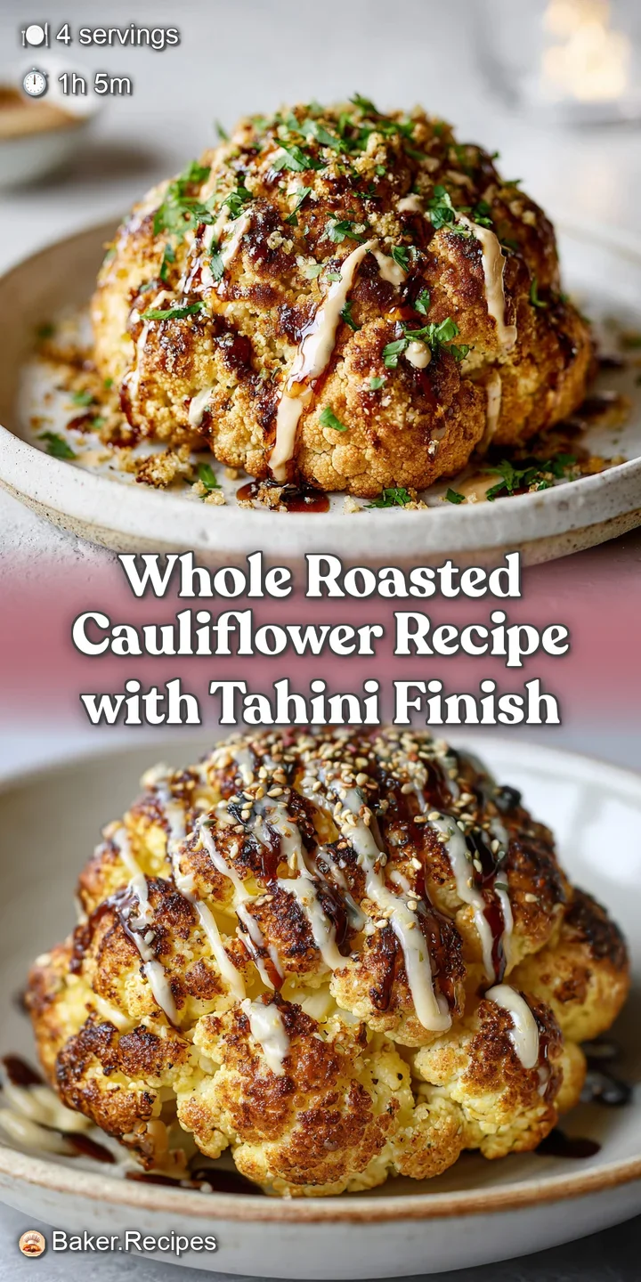 Close-up of caramelized roasted cauliflower with browned edges, showing tender texture, hints of herbs, and appetizing sear.