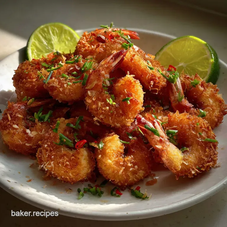 Creamy Coconut Shrimp: 20-Minute Luxury Supper presentation