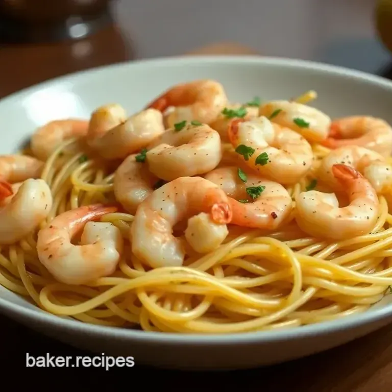 30-Minute Lemon Garlic Shrimp Pasta