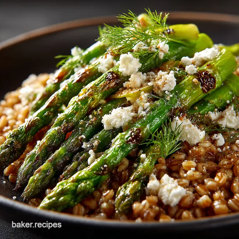 A Taste of the Aegean Lemonzest Farro Salad with Feta and Dill presentation