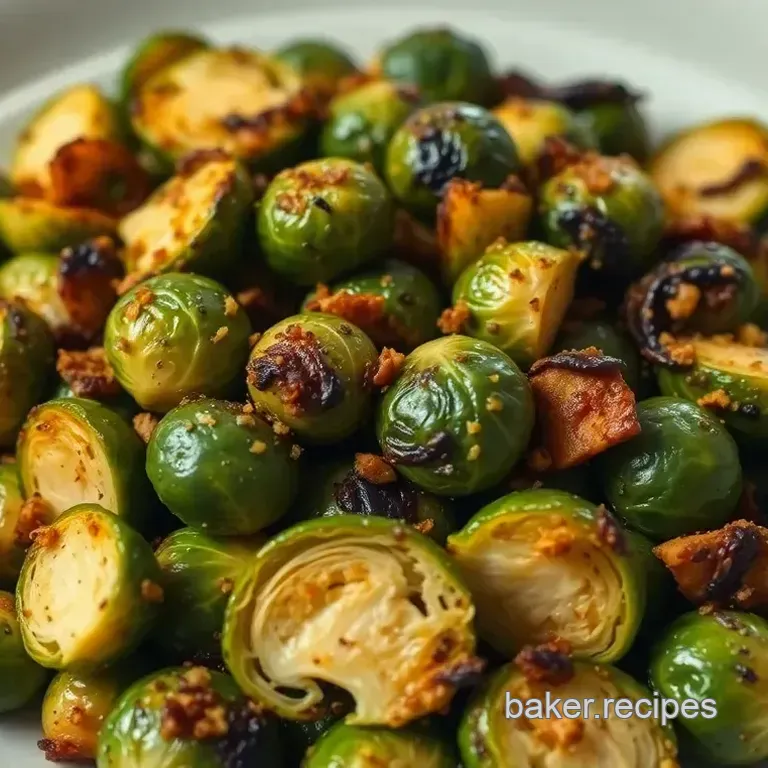 Air-Fried Brussels Sprouts: A Crispy Delight