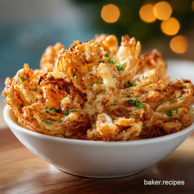Air Fryer Blooming Onion Recipe