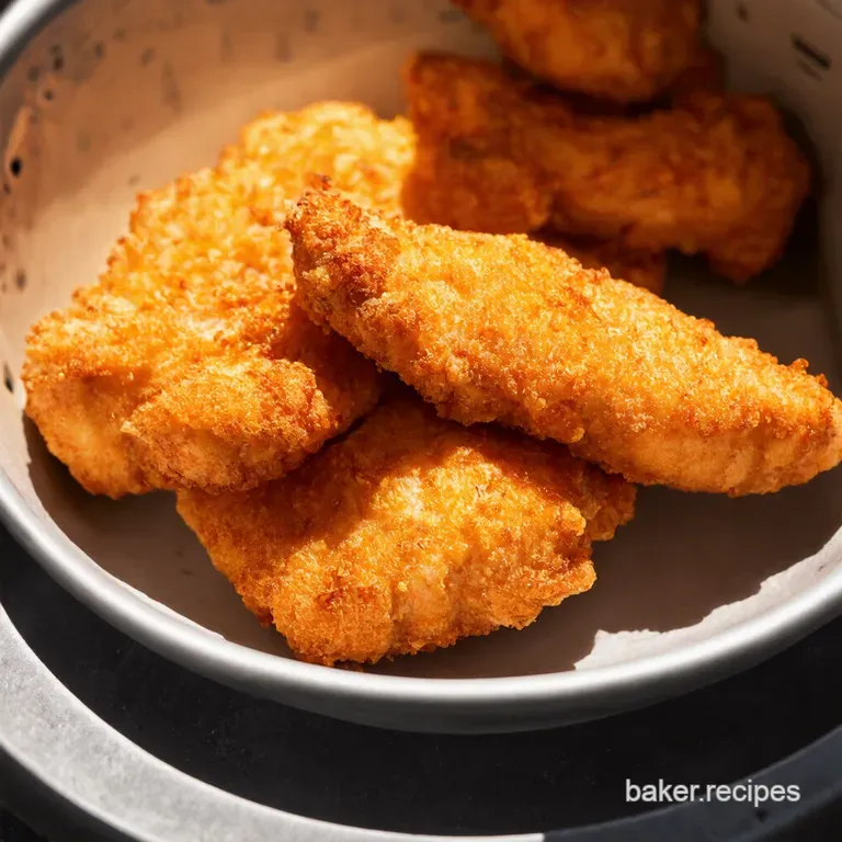 Air Fryer Chicken Tenders Crispy Juicy and Ready in Minutes