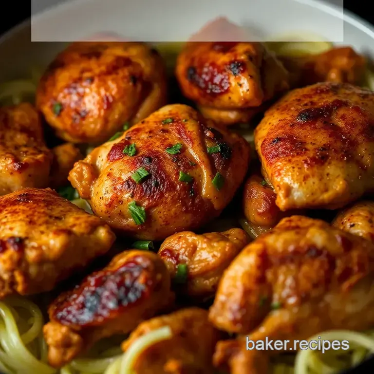 Air Fryer Magic: Crispy & Juicy Chicken presentation