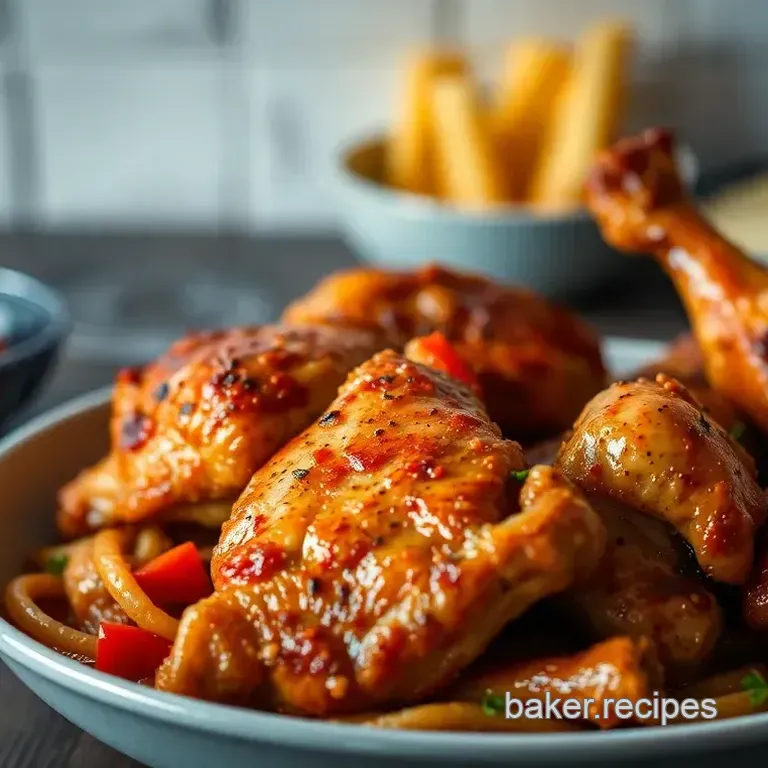 Air Fryer Magic: Crispy & Juicy Chicken