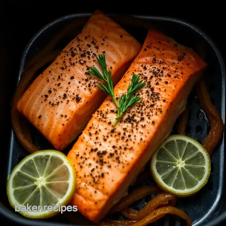 Air Fryer Salmon: Perfectly Cooked in Minutes presentation