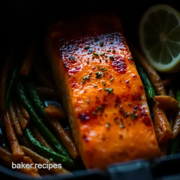 Air Fryer Salmon: Perfectly Flaky & Ready in Minutes! presentation