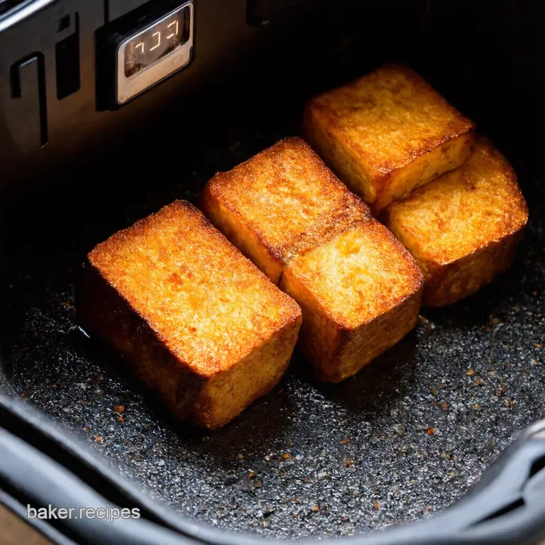 Air Fryer Tofu Super Crispy Seriously Addictive presentation