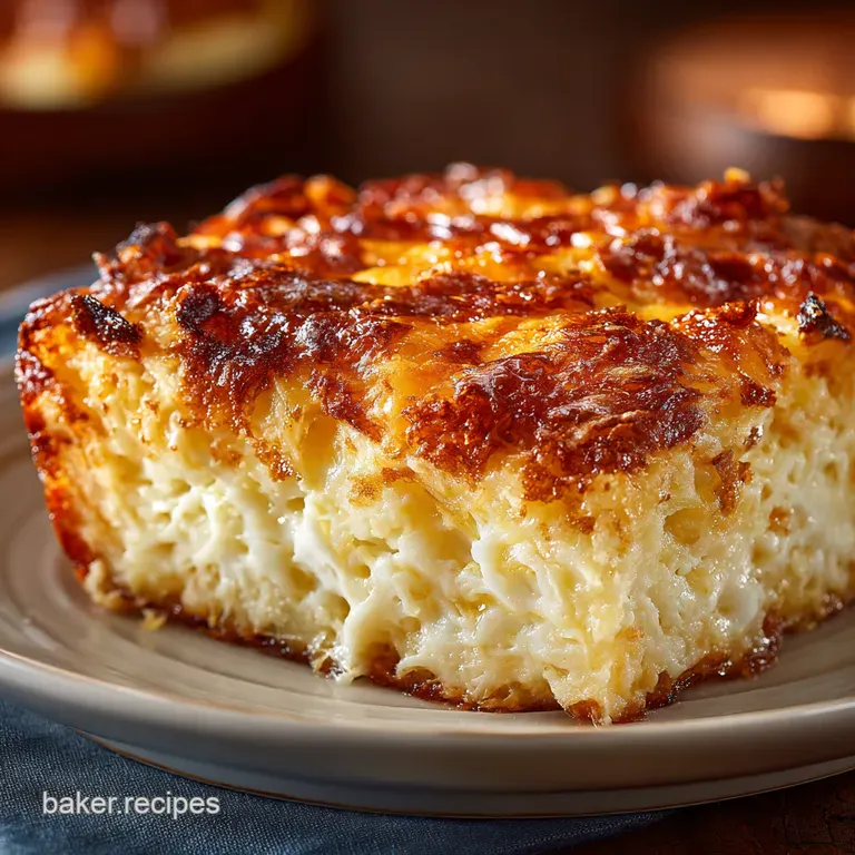 Amish Breakfast Casserole a Hearty Slice of Simplicity presentation