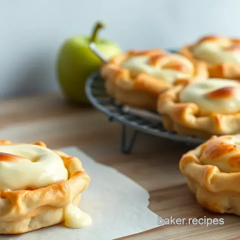 Bake Apple Kolaches with Creamy Cheese