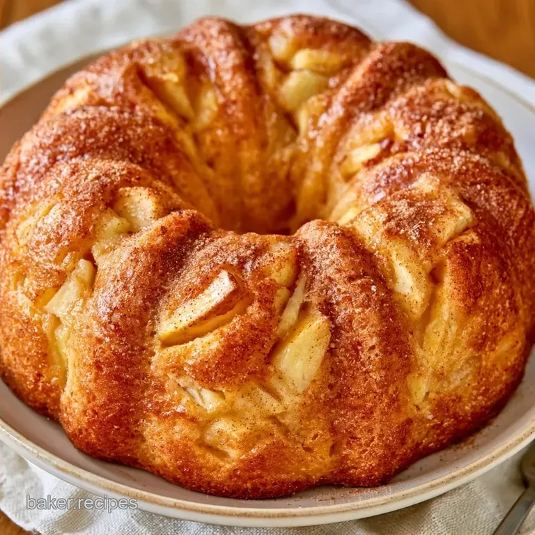 Apple Cinnamon Bundt Cake with Cake Mix