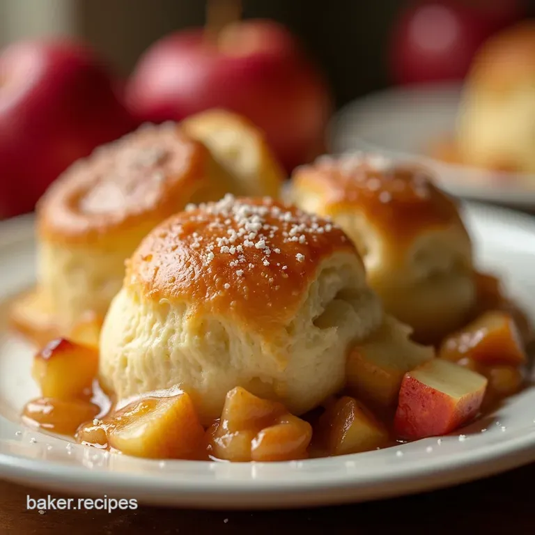 Apple Dumplings Made Easy Crescent Roll Magic presentation
