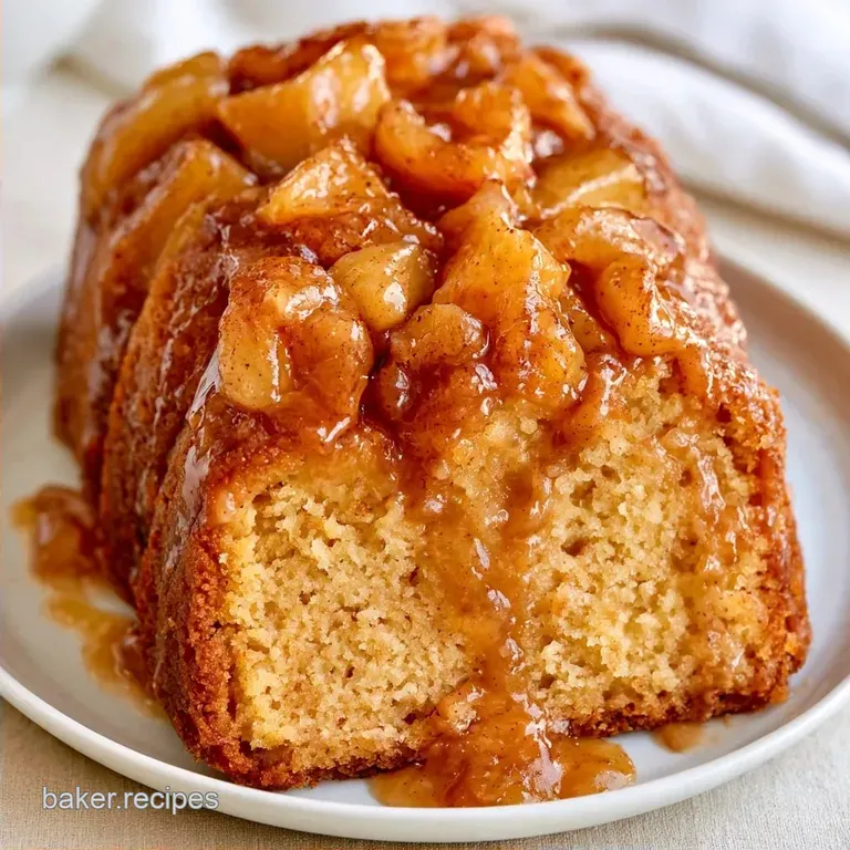 Apple Pie Pound Cake with Granny Smith Apples