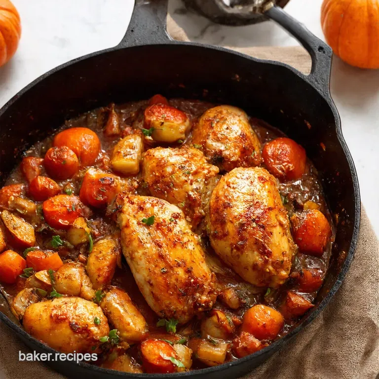 Autumn Bounty Chicken Skillet