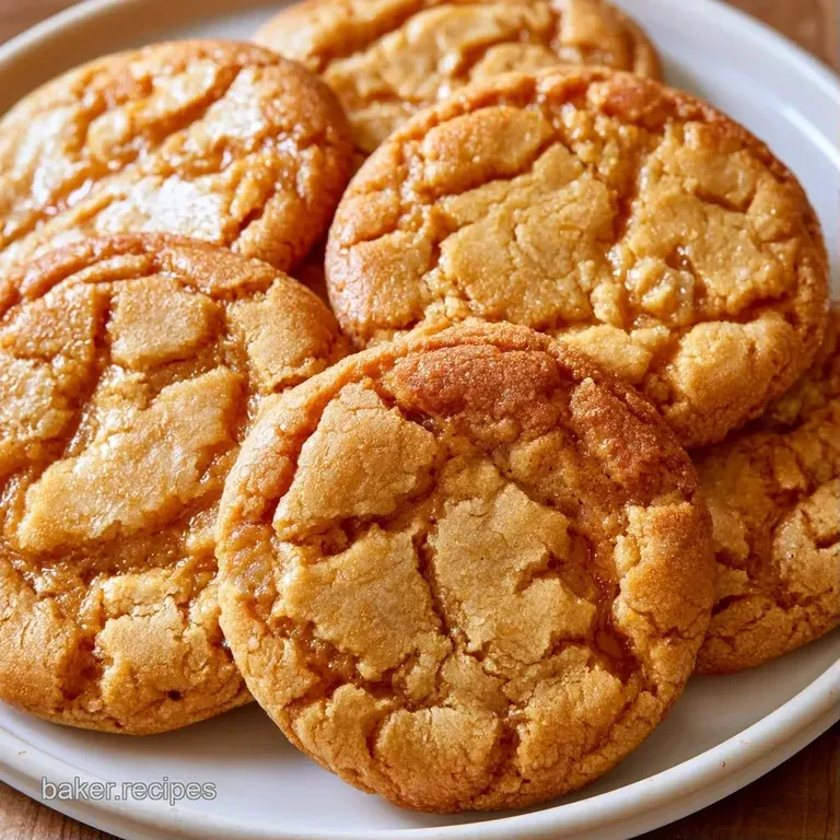 A stack of warm, crinkled cookies on a ceramic plate paired with a glass of milk and scattered dried orange slices