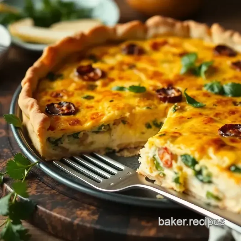 Crustless Veggie Quiche