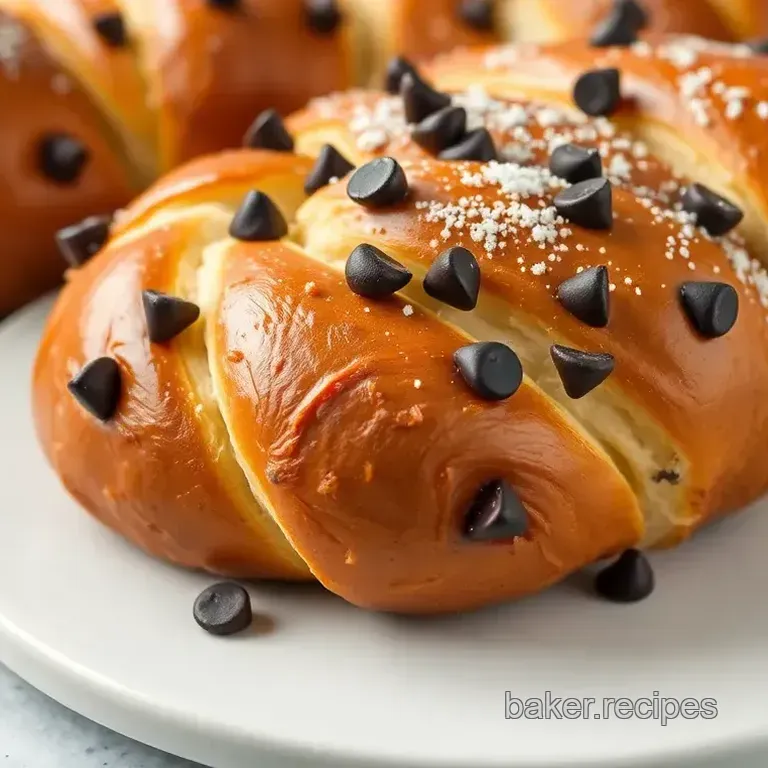 Braided Chocolate Chip Brioche