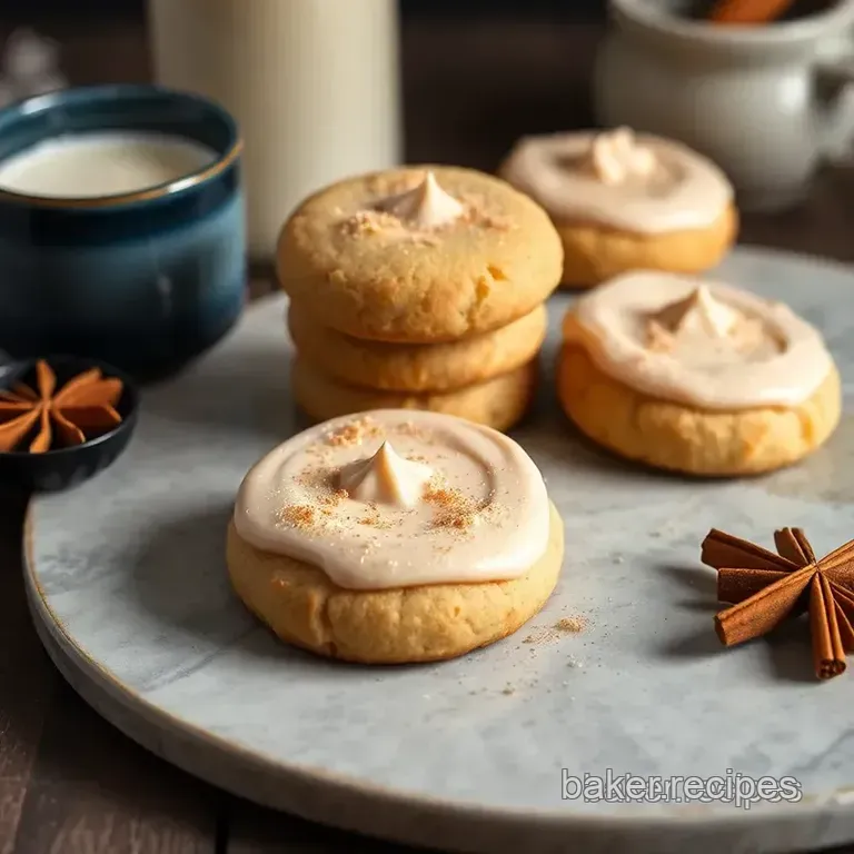 Bake Chai Spice Sugar Cookies with Frosting presentation