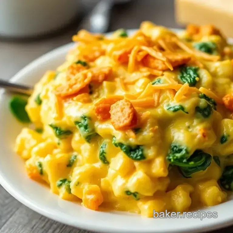 Savory Baked Cottage Cheese Casserole