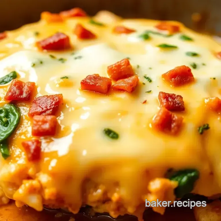 Bake Chicken Delightfully Cheesy & Crispy