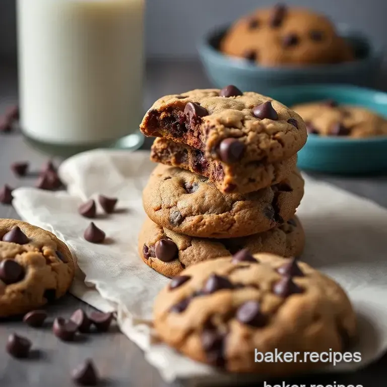 Copycat Tate' s Chocolate Chip Cookies presentation