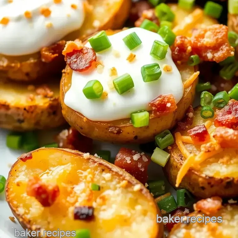 Delicious Baked Potato Recipe presentation