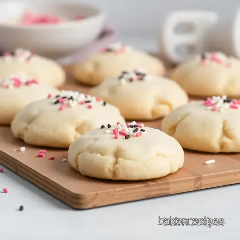 Bake Sprinkle Cookies Supreme presentation