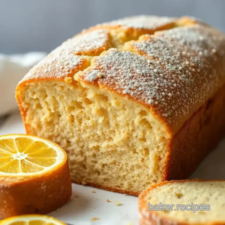 Tea Pain (French Tea Bread) presentation
