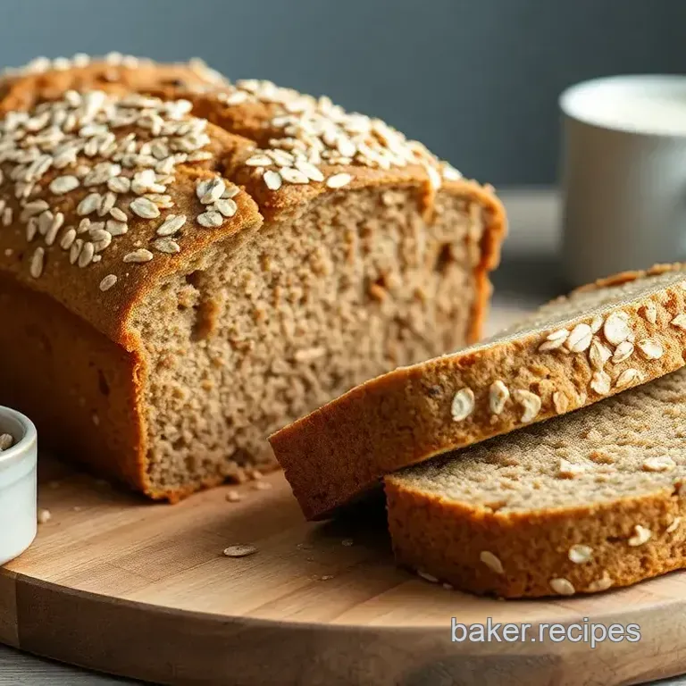 Whole Wheat Honey Oatmeal Bread