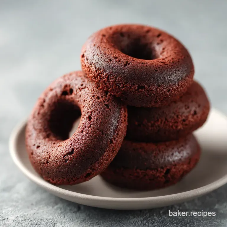 Baked Chocolate Donuts: Velvety and Rich