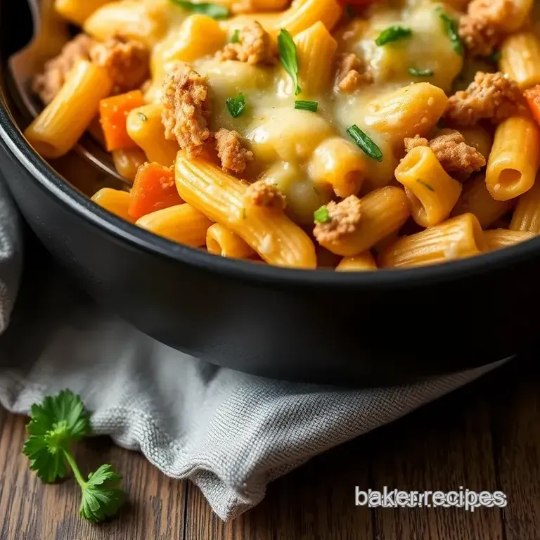 Baked Bolognese presentation