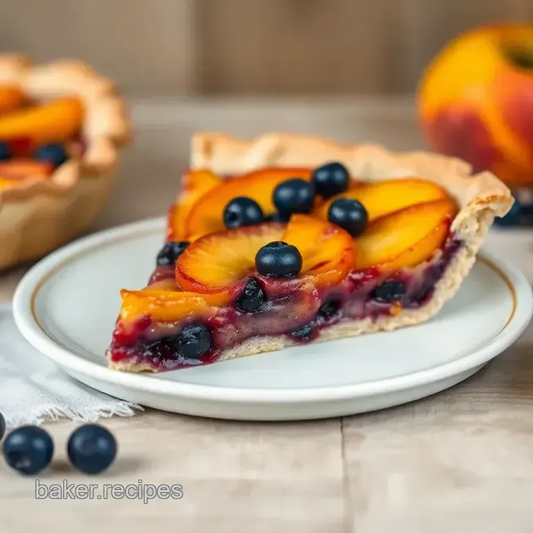 Blueberry Peach Pie Recipe