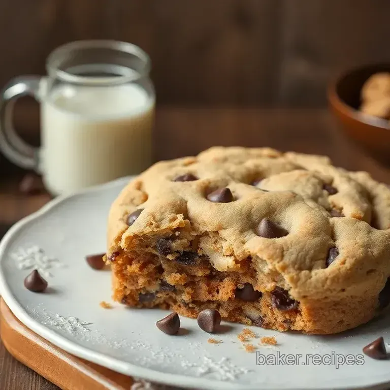 S mores Chocolate Chip Cookie Cake