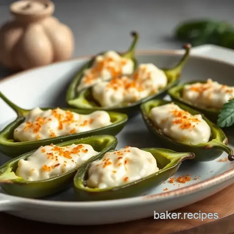 Bacon Wrapped Cheesy Stuffed Jalapeños