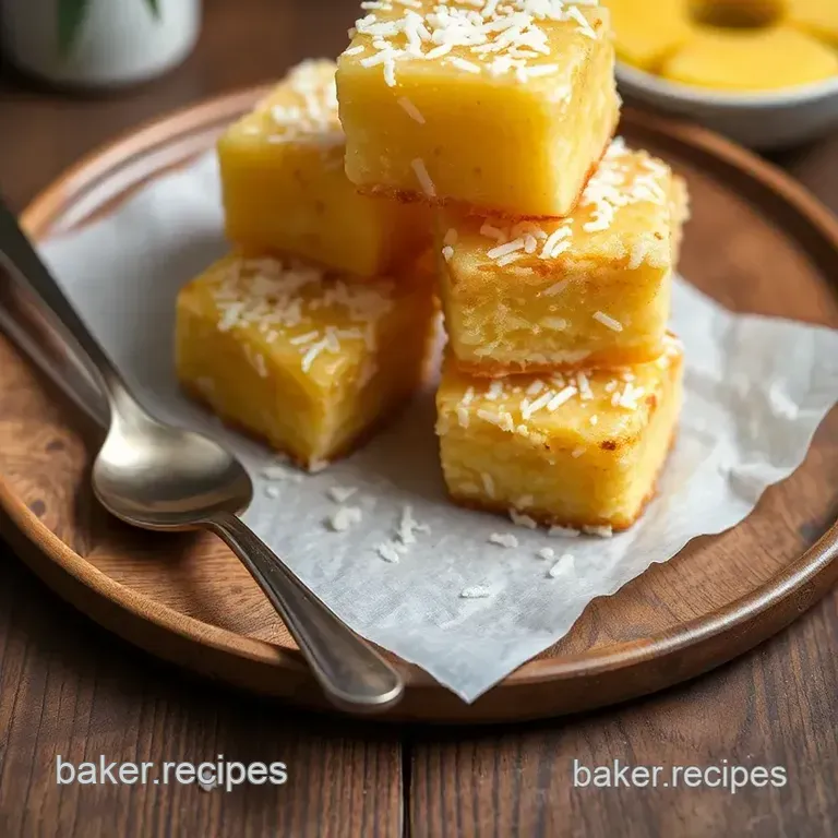 Pineapple Coconut Cupcakes presentation