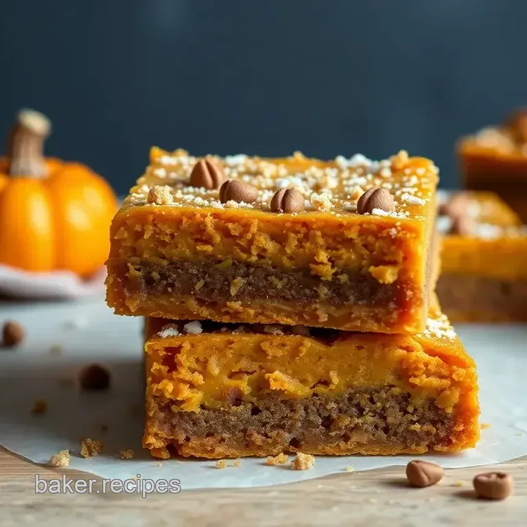 Pumpkin Streusel Bars