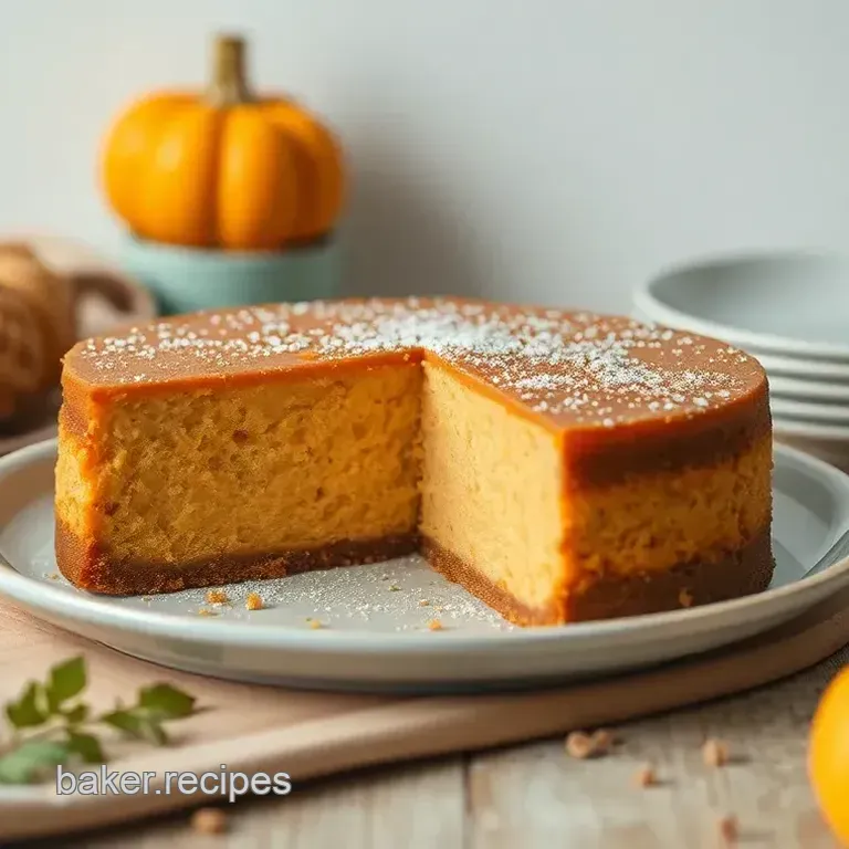 Pumpkin Cake Cheesecake