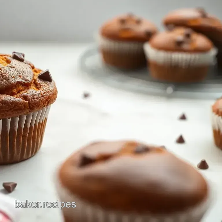 Chocolate Pumpkin Spice Muffins