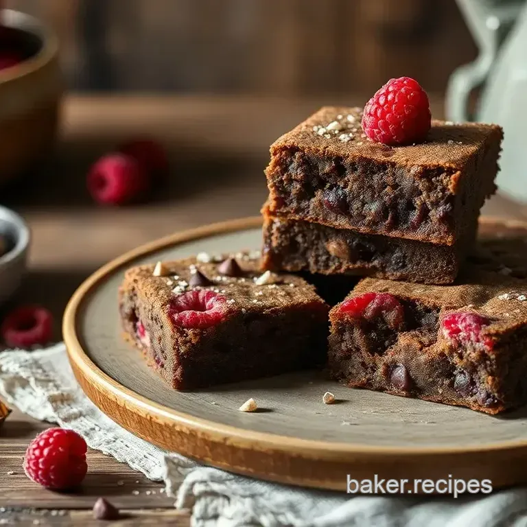 Baking Raspberries & Chocolate Chip Delight