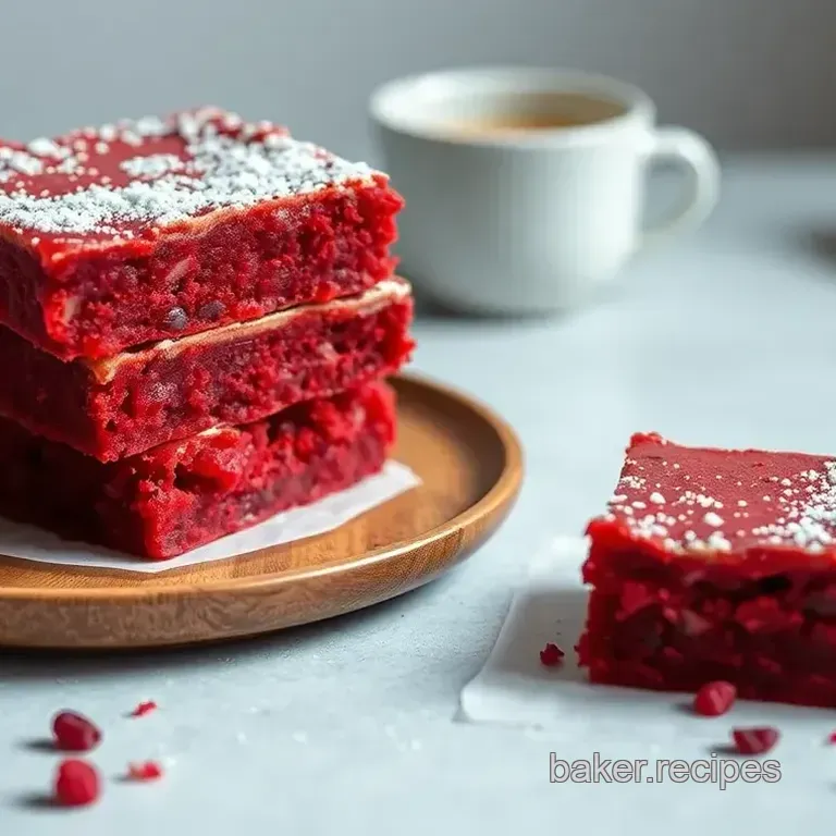 Baking Red Velvet Layer Bars Indulgently