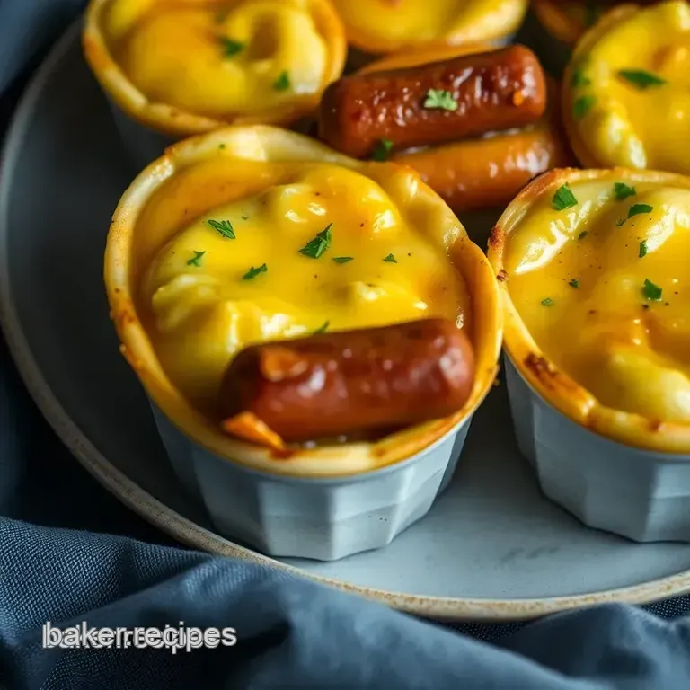 Bangers & Mash Egg Cups presentation