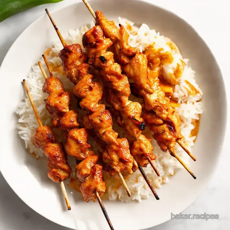Bangin Chicken Satay Skewers