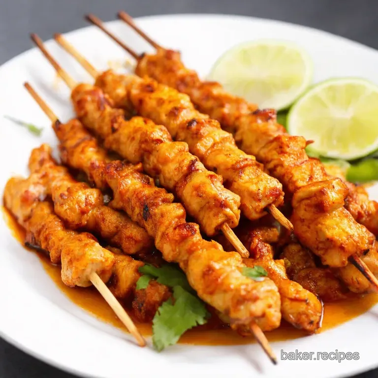 Bangkok Bites Easy Thai Chicken Satay Skewers