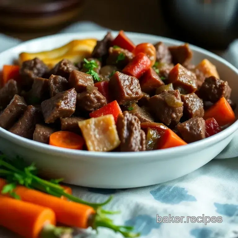 Beef Bourguignon Shepherd s Pie presentation