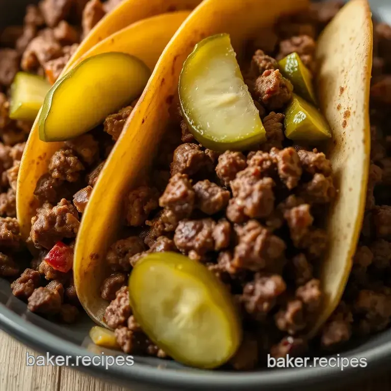 Beef & Pickle Taco Fiesta! presentation